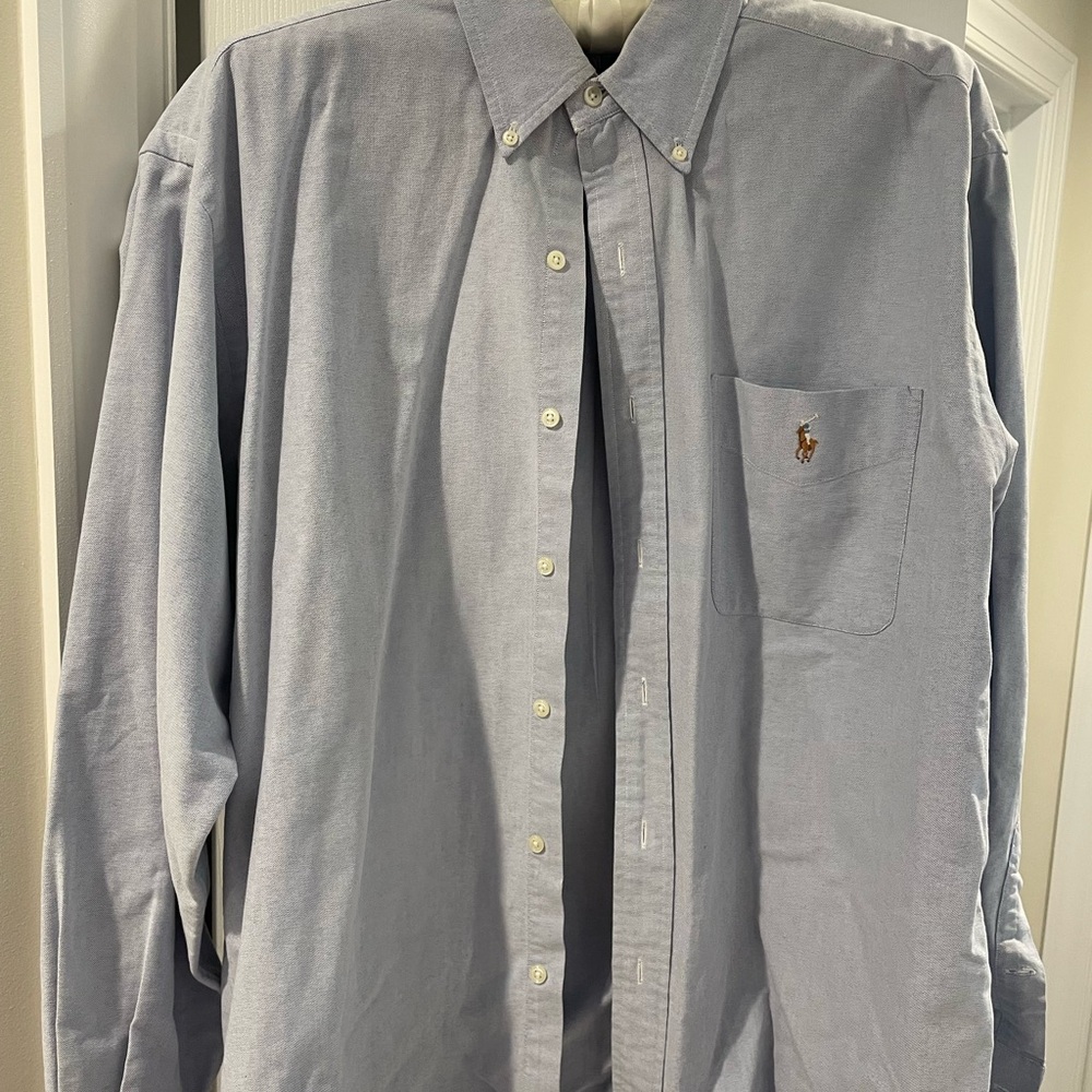 Polo by Ralph Lauren Men's Blue Shirt